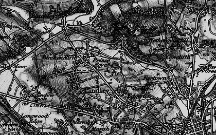 Old map of Prince Royd in 1896