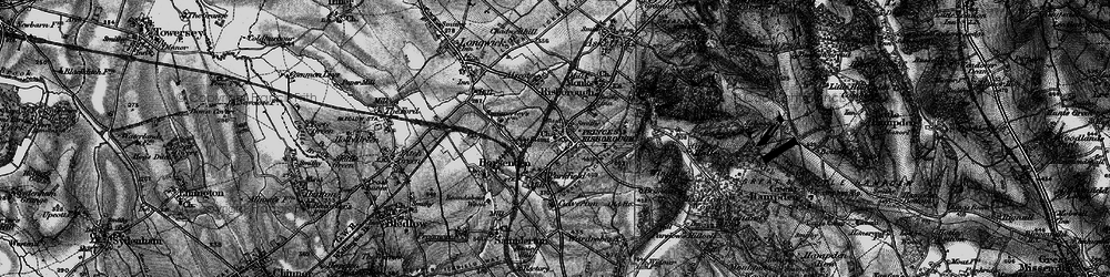 Old map of Princes Risborough in 1895