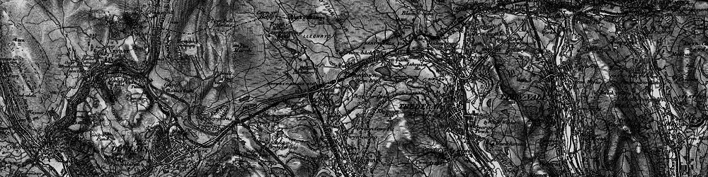 Old map of Bryn-oer Patch in 1897