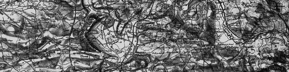 Old map of Prisk in 1897