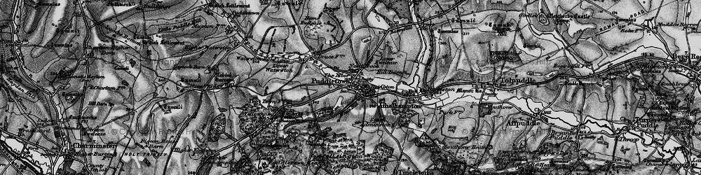 Old map of Bardolfeston Village in 1898