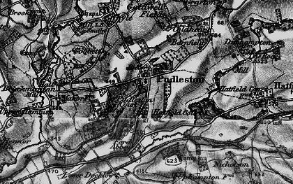 Old map of Hatfield Court in 1899