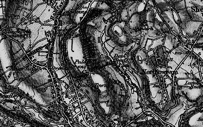 Old map of Pule Hill in 1896