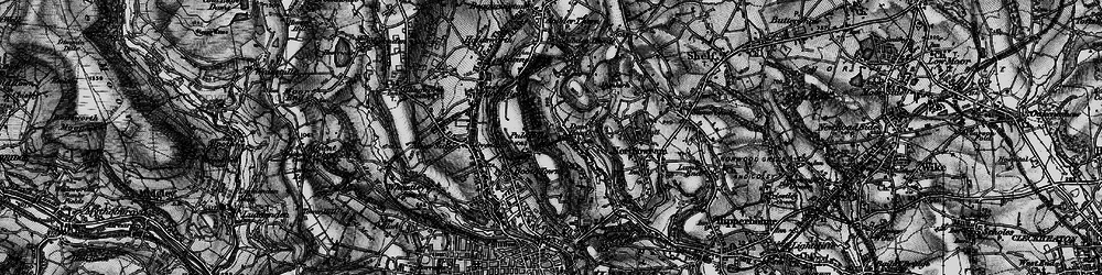 Old map of Pule Hill in 1896