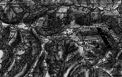 Old map of Bingletts Wood in 1895