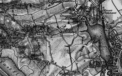 Old map of Putton in 1897