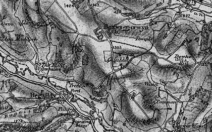 Old map of Quabbs in 1899