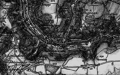 Old map of Quarhouse in 1897