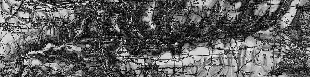 Old map of Quarhouse in 1897
