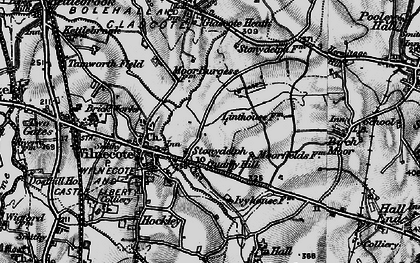 Old map of Quarry Hill in 1899