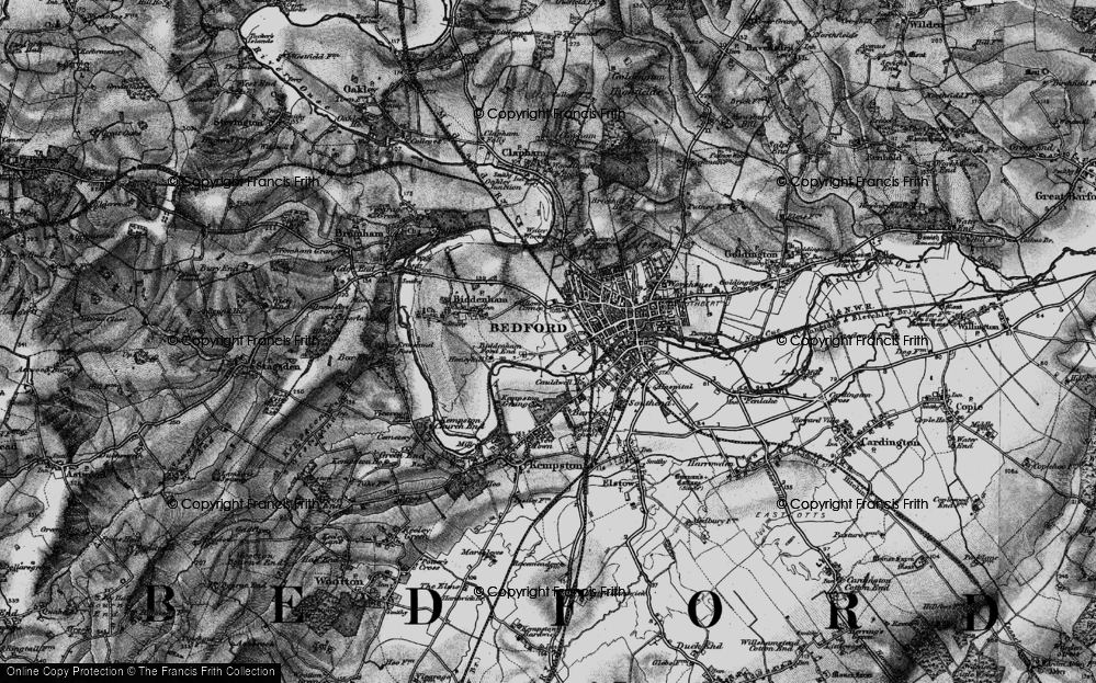 Old Map of Queen's Park, 1896 in 1896