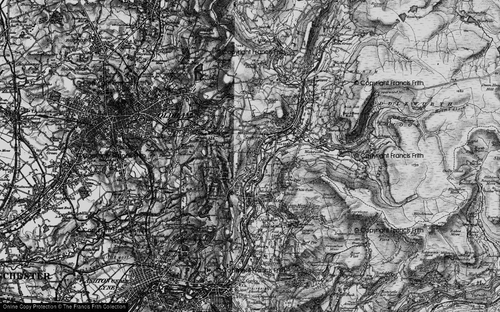 Old Map of Quick, 1896 in 1896