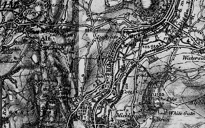 Old map of Quick in 1896