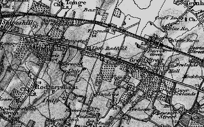 Old map of Radfield in 1895