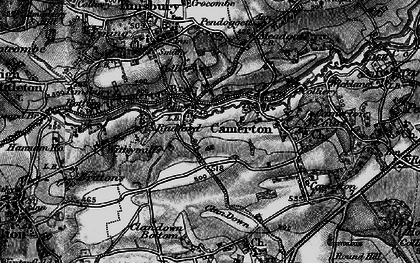 Old map of Radford in 1898