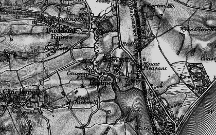 Old map of Radipole in 1897