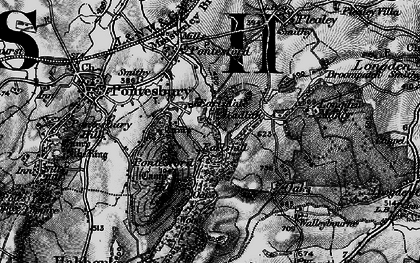 Old map of Radlith in 1899