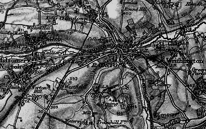 Old map of Radstock in 1898