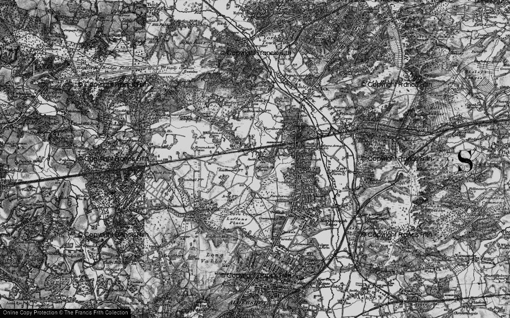 Old Map of Rafborough, 1895 in 1895