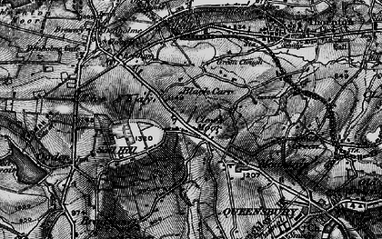 Old map of Raggalds in 1896