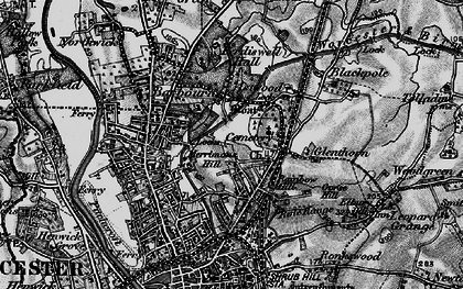 Old map of Rainbow Hill in 1898