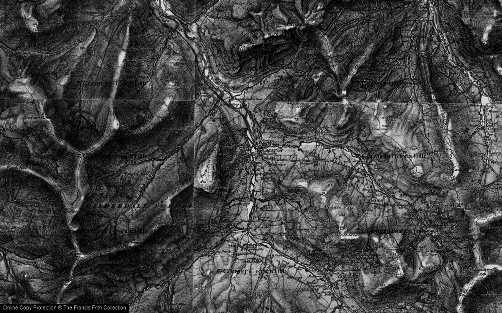 Old Map of Raise, 1897 in 1897