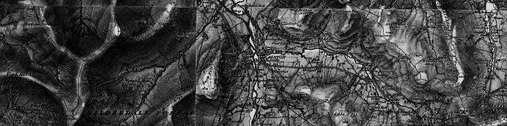 Old map of Raise in 1897