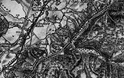 Old map of Durford Wood in 1895