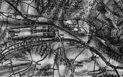 Old map of Burbage Wharf in 1898