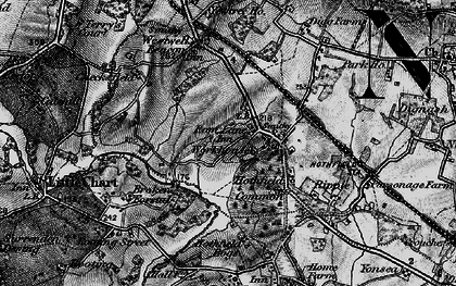 Old map of Ram Lane in 1895