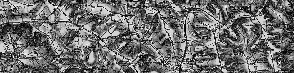 Old map of Rampisham in 1898