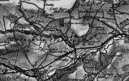 Old map of Ramshaw in 1897