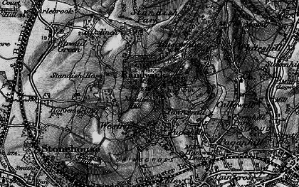 Old map of Oxlynch in 1896