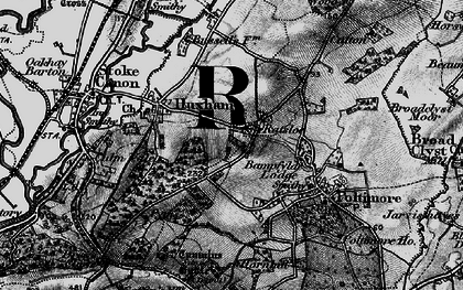 Old map of Ratsloe in 1898
