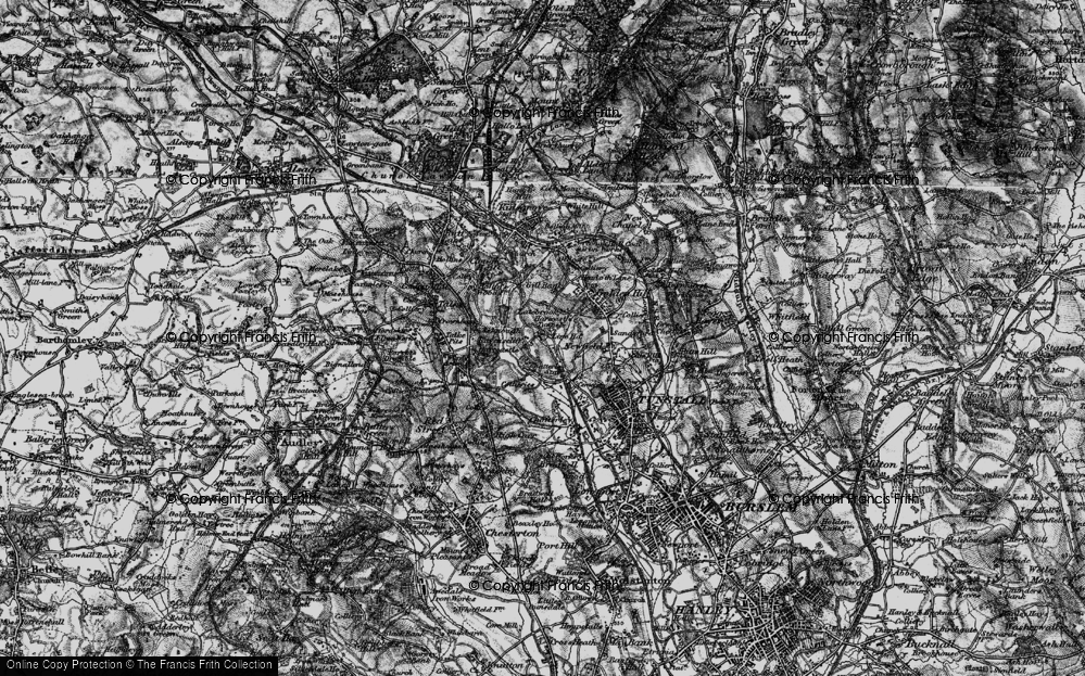 Old Map of Ravenscliffe, 1897 in 1897