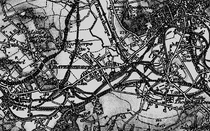 Old map of Ravensthorpe in 1896