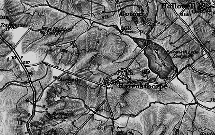 Old map of Ravensthorpe in 1898
