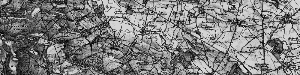 Old map of Tofta Ho in 1897