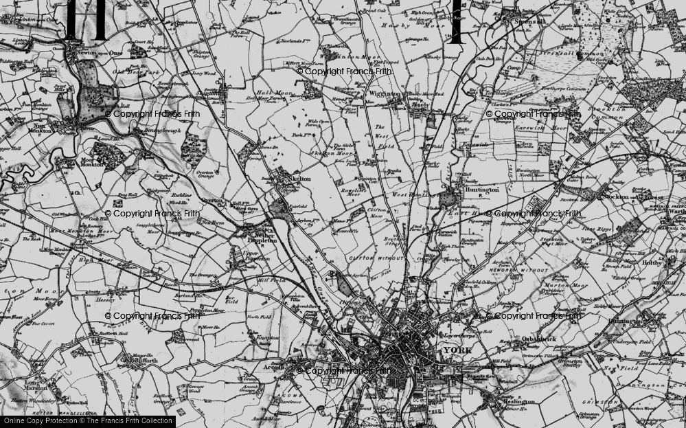 Old Map of Rawcliffe, 1898 in 1898