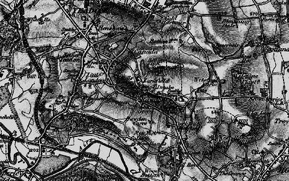 Old map of Rawdon in 1898