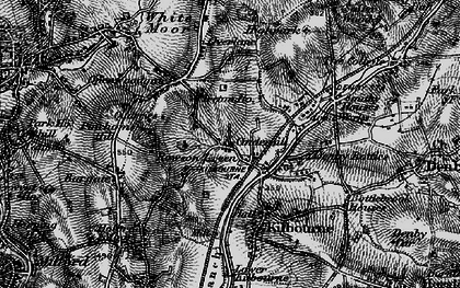 Old map of Rawson Green in 1895