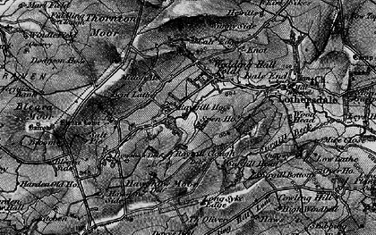 Old map of Bleara Moor in 1898