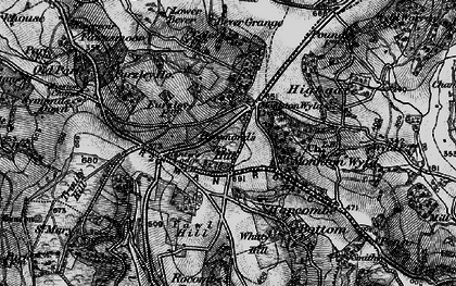 Old map of Beavor Grange in 1898