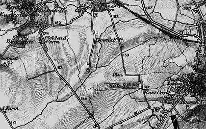 Old map of Rayners Lane in 1896