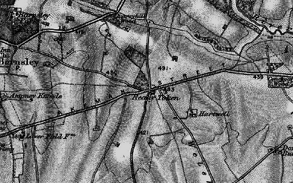 Old map of Ready Token in 1896