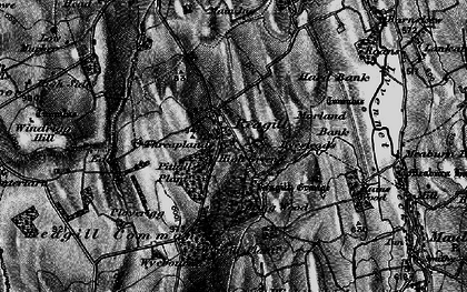 Old map of Wickerslack in 1897