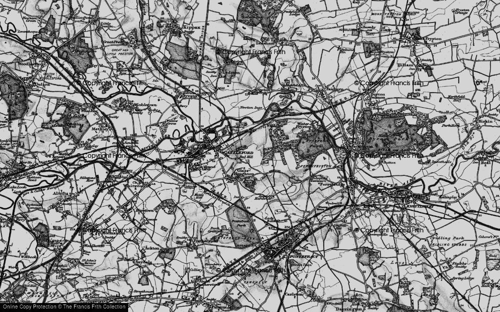 Old Maps of Red Hill, Yorkshire - Francis Frith