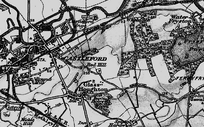 Old map of Red Hill in 1896