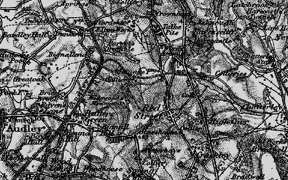Old map of Red Street in 1897