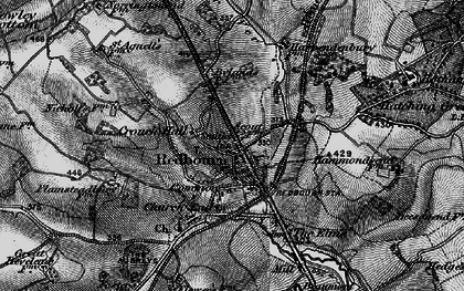 Old map of Redbourn in 1896